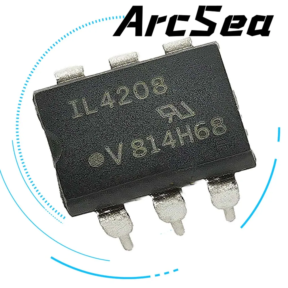 

20pcs/lot IL4208 4208 OPTOISOLATOR 5.3KV TRIAC DIP6 IC best quality.