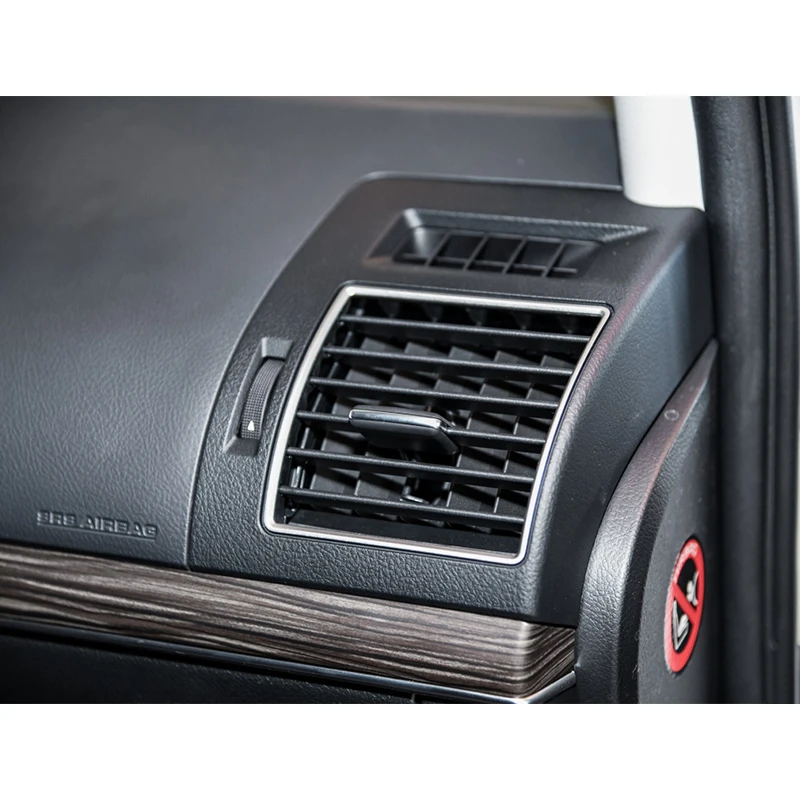 Для Toyota Land Cruiser Prado 2010-2018 2 шт. настоящие Углеродные волоконные боковые дефлекторы