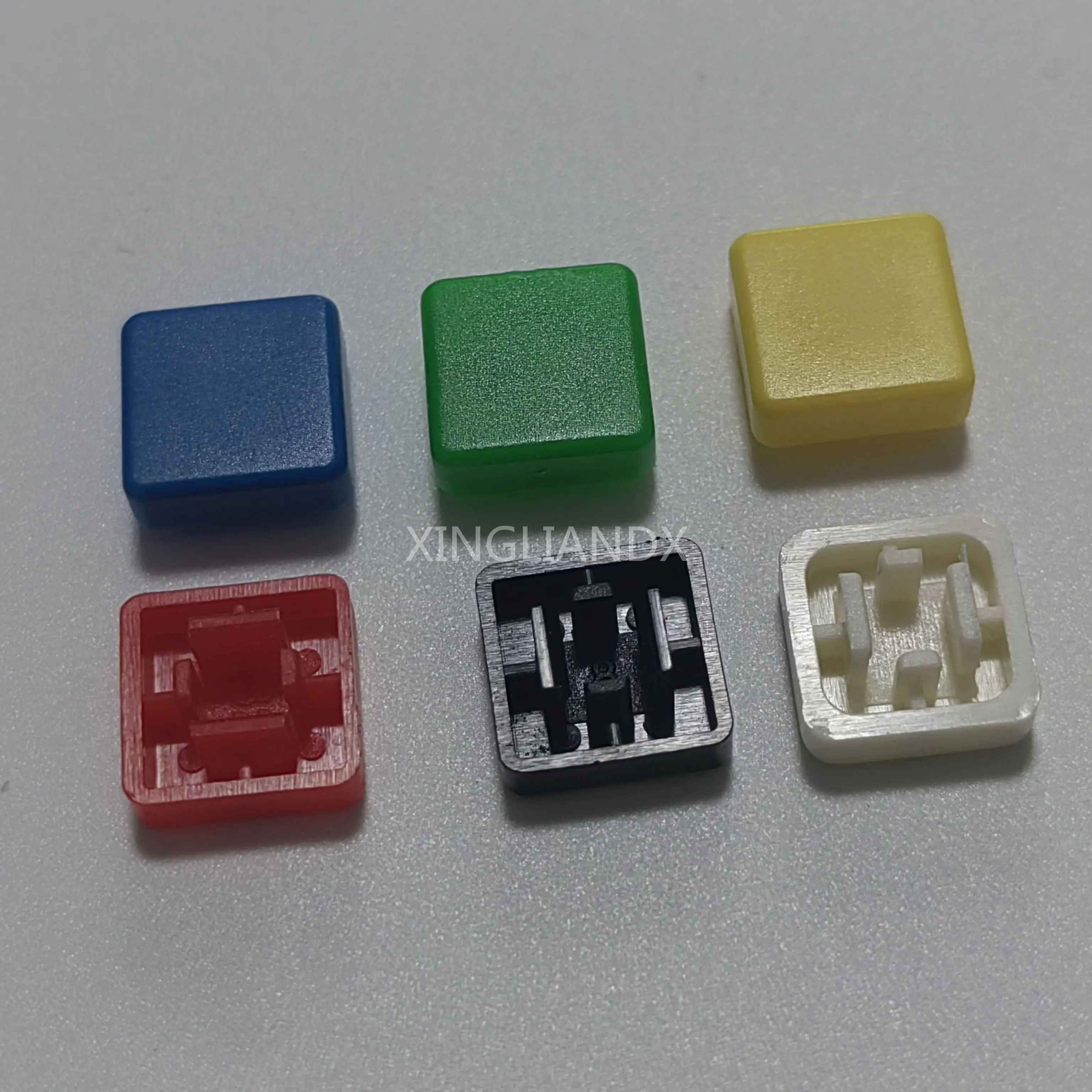 100 шт. A14 10X10 короткая квадратная крышка кнопки ножного переключателя