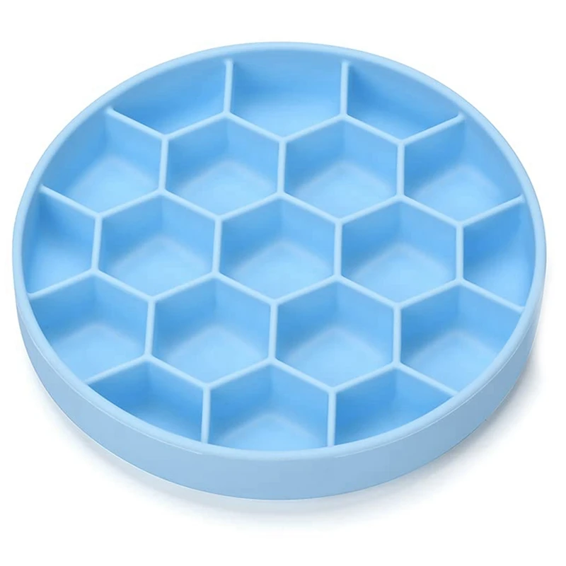 

Hot Sale Silicone Slow Feeder Dog Bowl -Non Slip Dog Food Bowl With Anti-Tipping Bottom Suction Cup - Easy Cleaning Slow Feeder