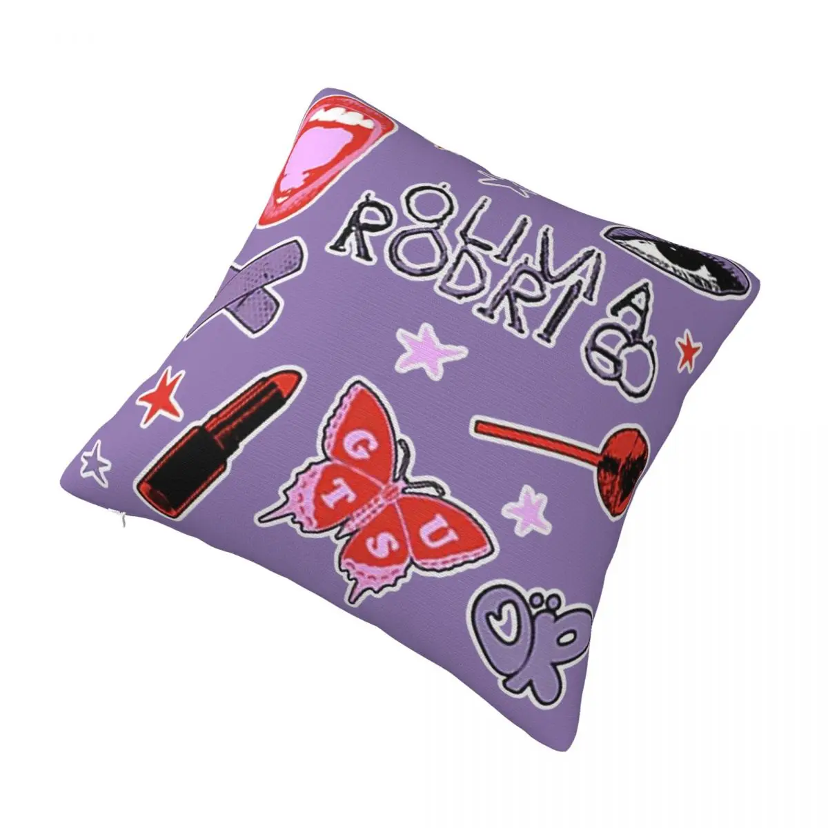 Декоративная наволочка для подушки с принтом разные размеры