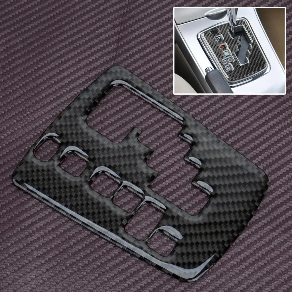 

Автомобильная центральная консоль, панель переключения передач, обшивка, черное углеродное волокно, подходит для Toyota Corolla 2013 2012 2011 2010 2009 2008 2007