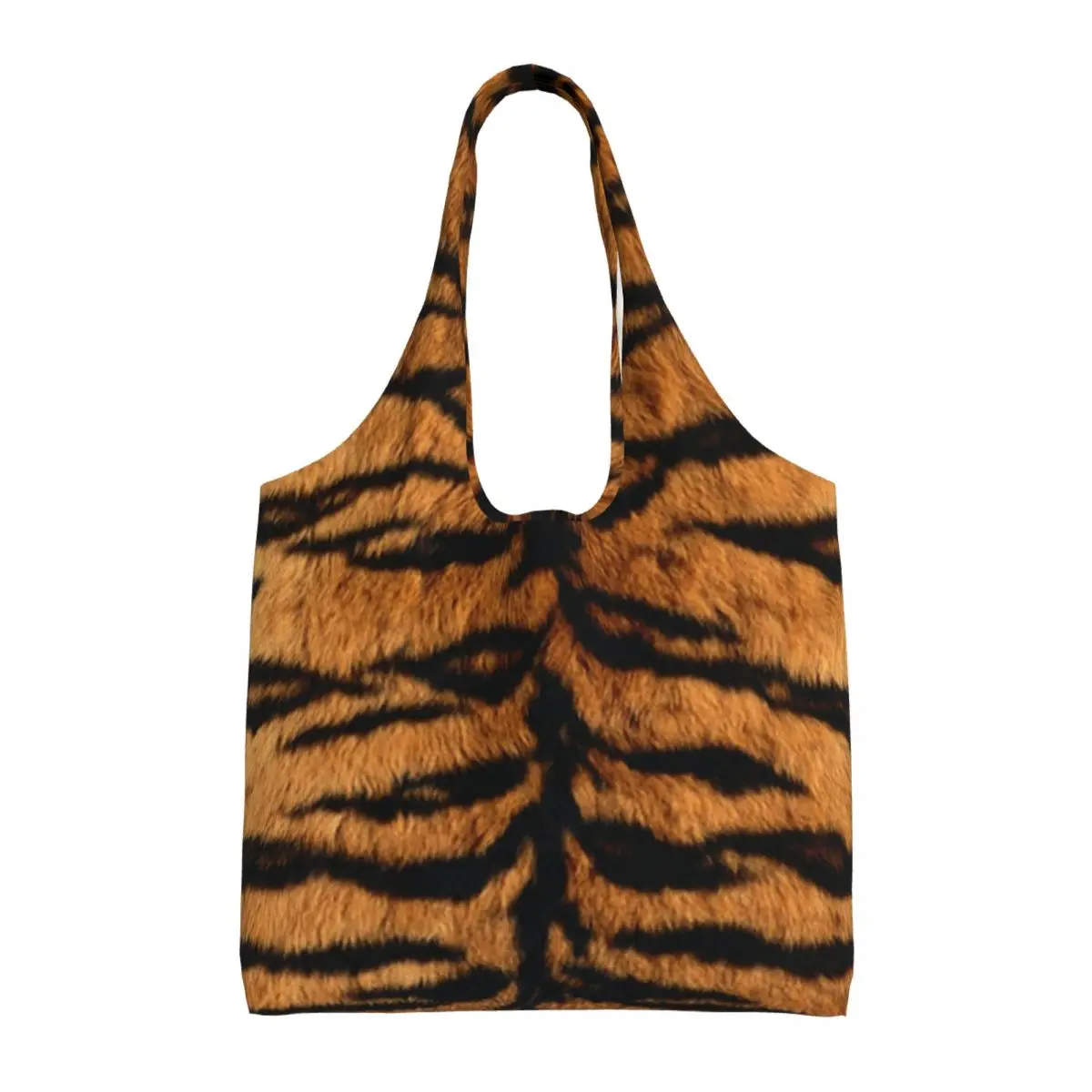 

Уникальная сумка для покупок с принтом тигра, меховые Офисные Сумки из полиэстера с дикими животными, женские сумки в стиле ретро оптом