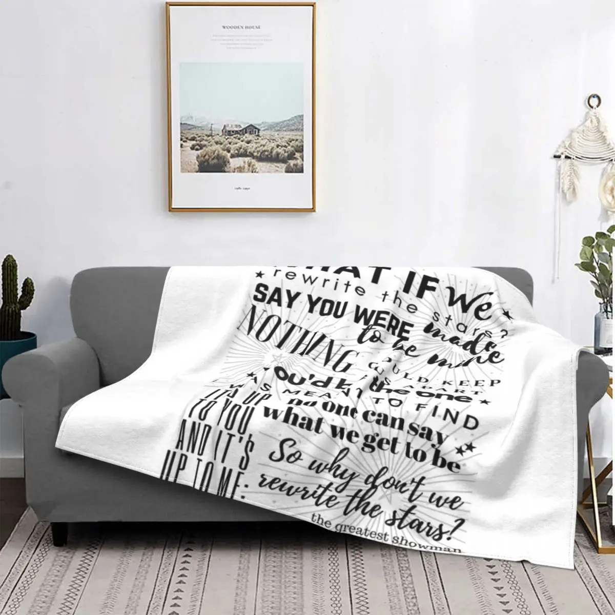 

Rewrite The Stars - The Blanket Bedspread On The Bed Throw Sofa Bed Queen Bed Hairy Winter Bed Covers