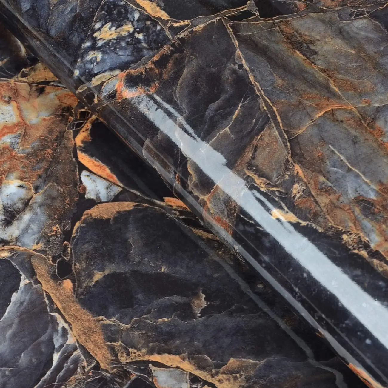 Контактная Бумага Из Синего Мрамора Экзотический Гранит Самоклеящаяся