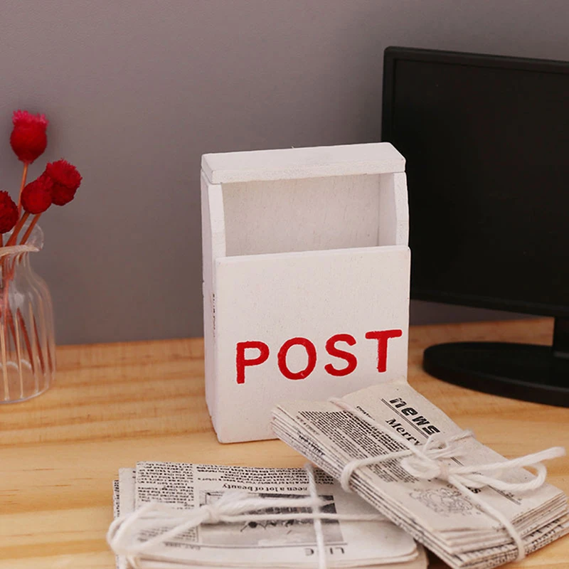 1:12 кукольный домик миниатюрный почтовый ящик сказочный садовый дверной