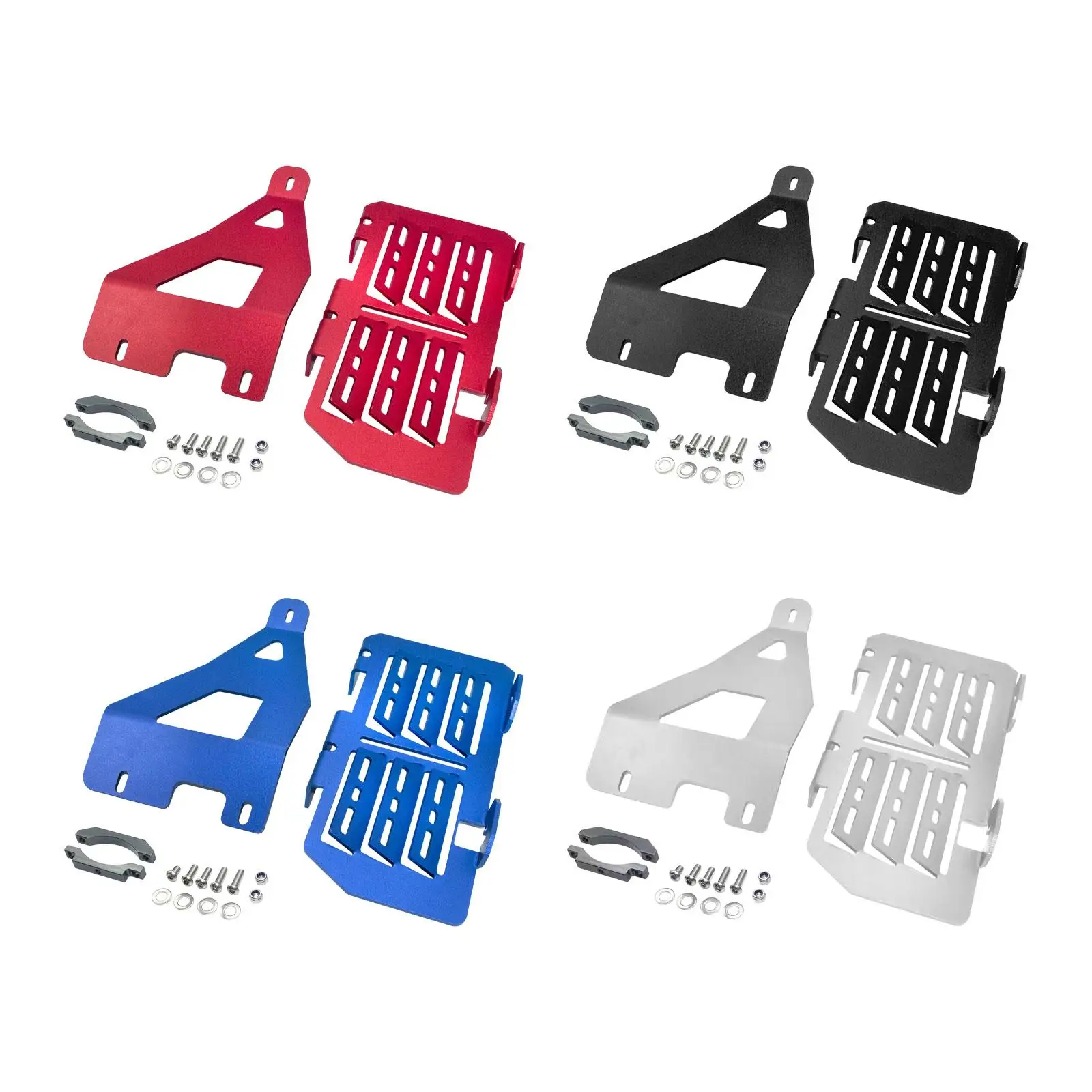 Motorcycle Radiator Grille Guard Part Aluminum Easy to Install Maintenance Spare Shield for Honda Crf300L |