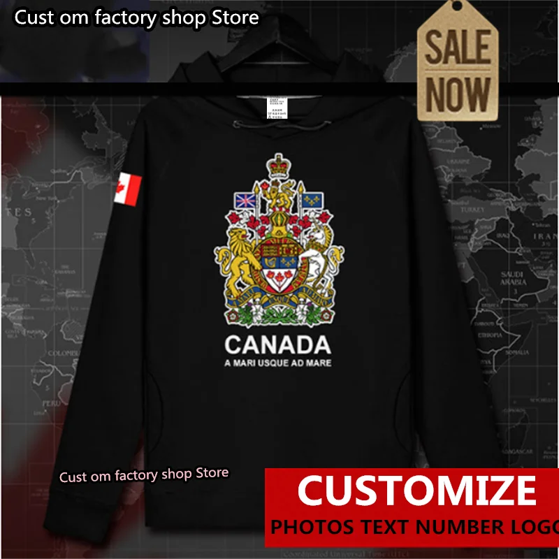 

Canada Canadians CA CAN mens hoodie pullovers hoodies men hip hop sweatshirt thin streetwear clothing tracksuit nation coat 20