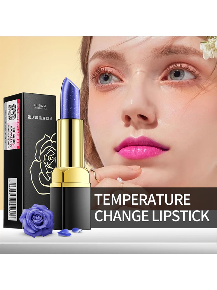 Синяя Роза не выцветает водонепроницаемая мнется чашка с эффектом пятен помада