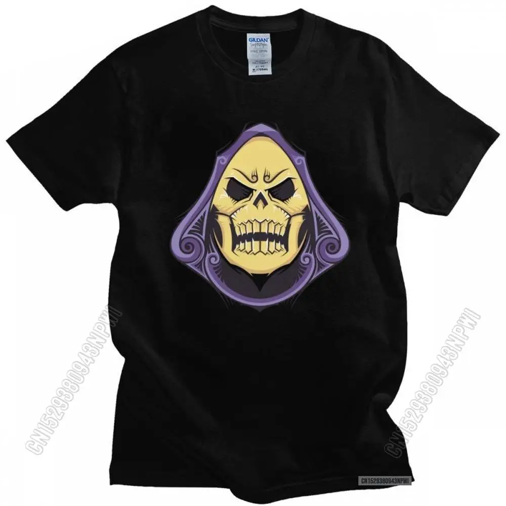 

Men's He-Man And The Masters Of The Universe T Shirts Soft Fabric Cotton Tshirt Designer Skeletor Tee Tops Popular Streetwear