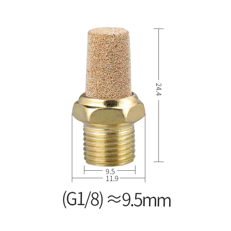 

Пневматический глушитель BSL M5 латунный