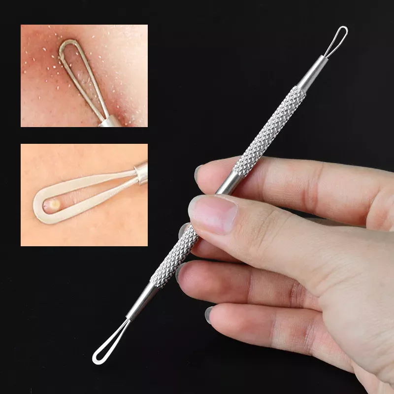 

Stainless Steel Acne Removal Needle Pimple Blackhead for Face Removing Black Dot Cleaning Pores Blackhead & Blemish Remove