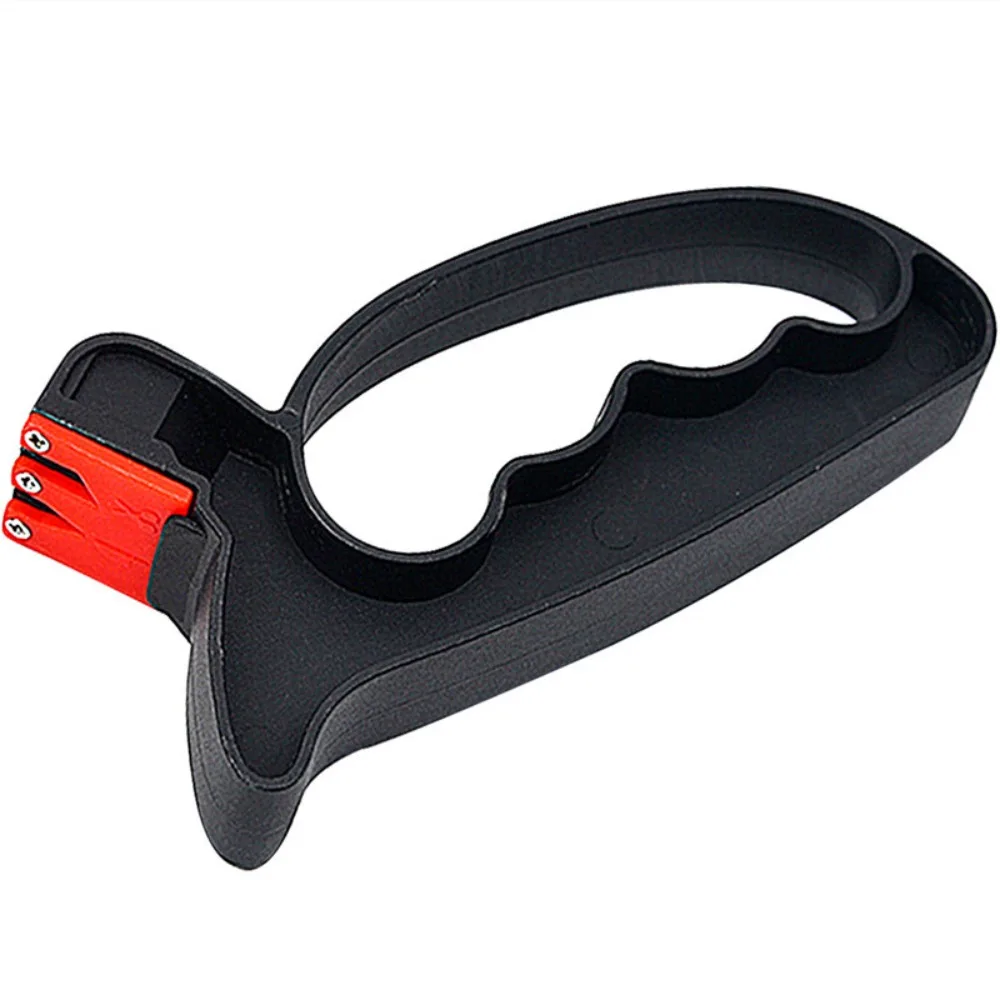 

2pcs New Kitchen Tool Professional 2 In 1 Sharpening Tool Blade Knife Scissor Knife Sharpener