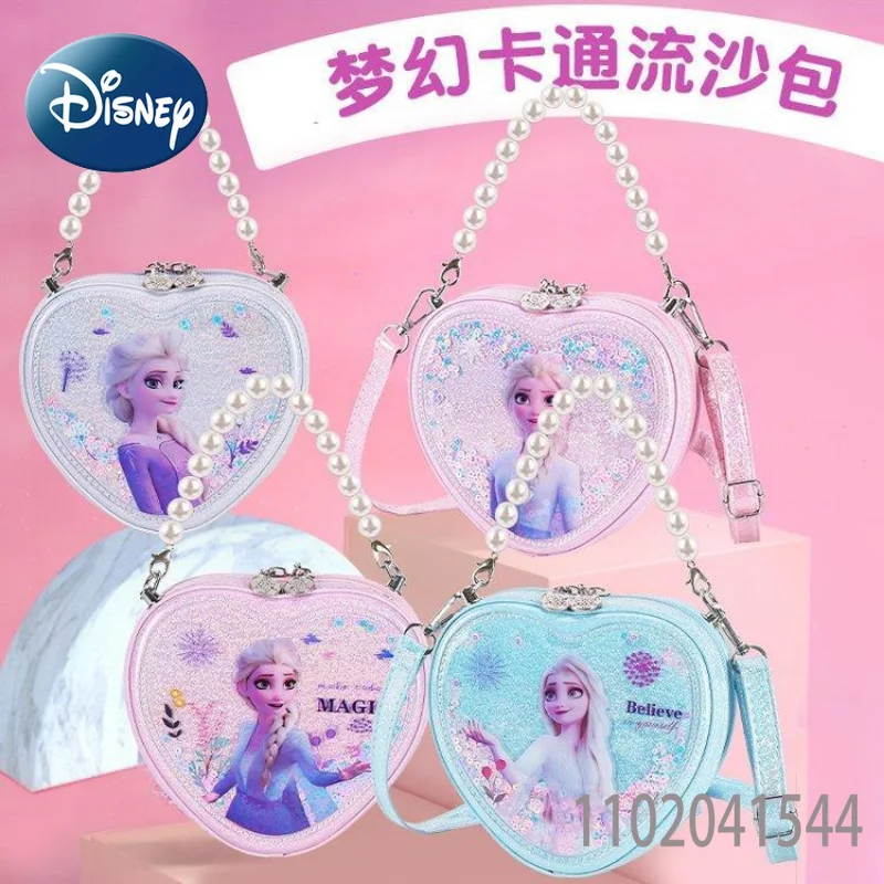 Disney Frozen Crossbody Bag for Girls Kids Elsa Princess Shoulder Bag Cute Hand Bags High Quality Mini Handbag Free Shipping