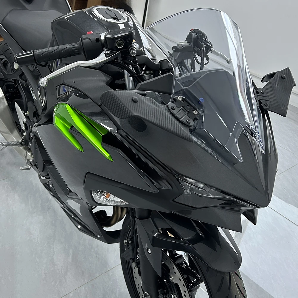 Для Kawasaki Ninja 500 400 мотоциклетный комплект бокового крылышка спойлер обтекатель