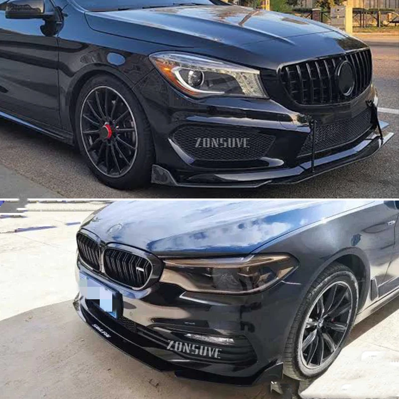 Для Suzuki Fronx 2023 года передний бампер сплиттер для губ спойлер комплект кузова