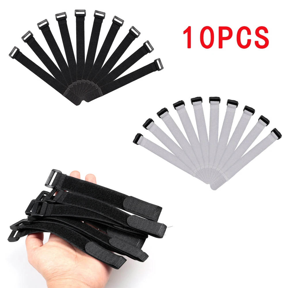 10 шт. держатель для удочки ремни подтяжки застежка-липучка галстуки обвязка
