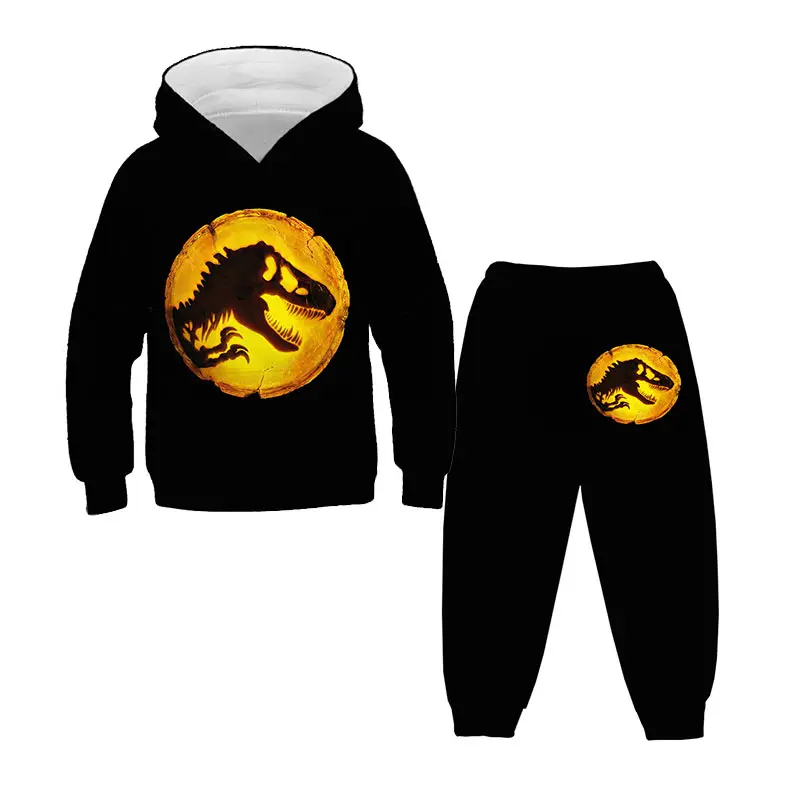 

Dinosaur 3D Print Hoodie for Kids and Teens, Baby Boys and Girls Clothes, Dinosaur Park,4t-14t,100-160cm