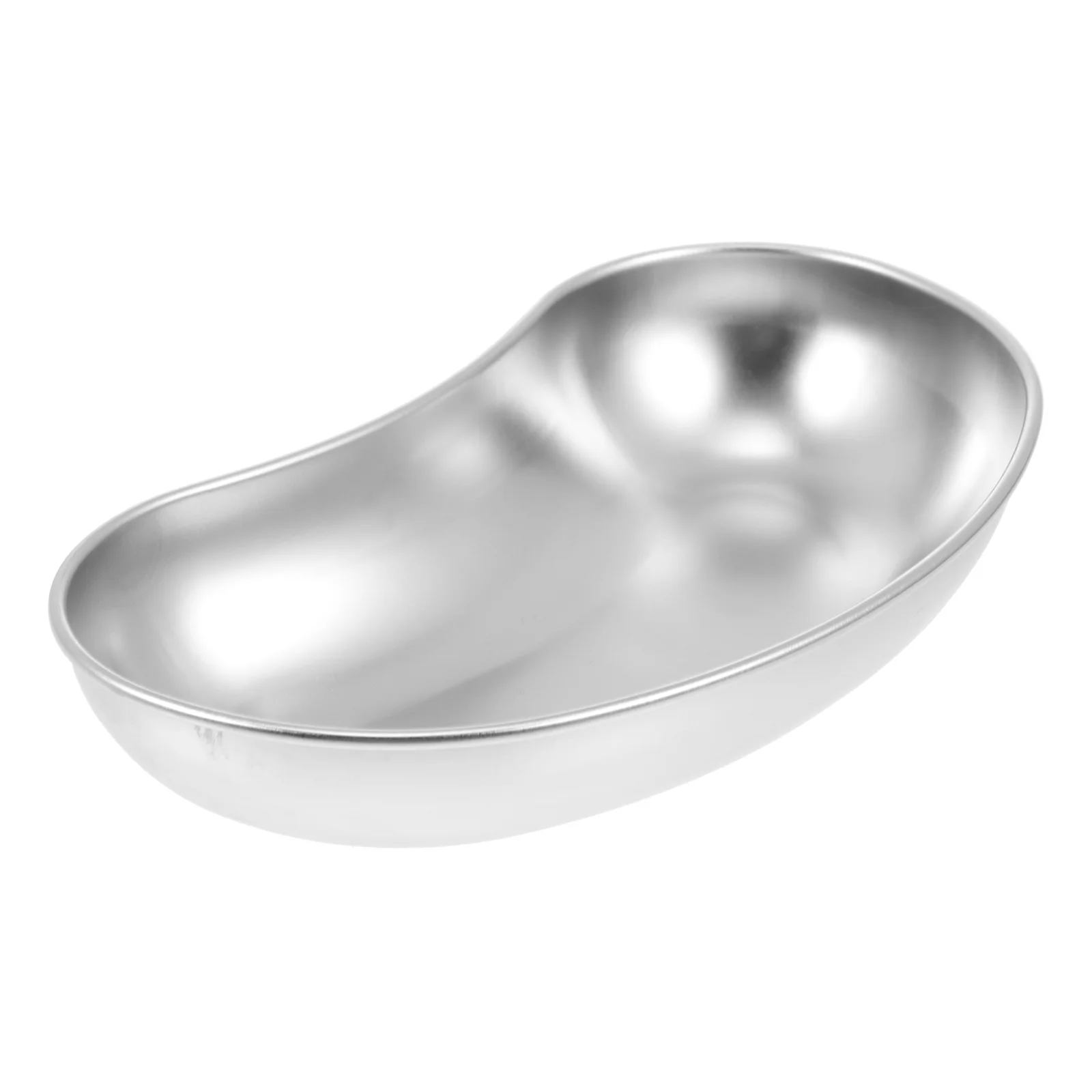 

Stainless Steel Waist Medical Tray Bending Storage Dental Curved Clinic Plate Versatile Supply Washcloth Esthetician equipment