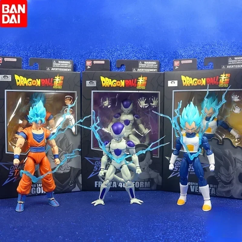 Фото Оригинальный мобильный телефон Bandai Dragon Ball Super Dragon Star Super Saiyan Son Goku, подарок на день рождения, Коллекционная модель, игрушка №2