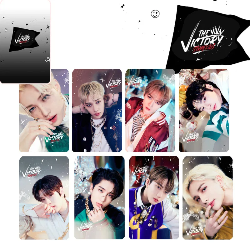 KPOP бродячие дети Фотокарточка победа новый альбом Полароид ЛОМО крадс коллекция