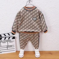 Baby Boy Clothes Toddler Boutique Outfits Fashion Print Coats and Pants Kids Bebes Jogging Suits TracksuitsToddler Girl Clothes