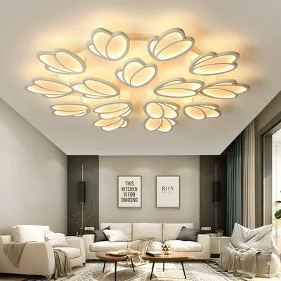 

Simple modern high-end LED hall ceiling lamp atmosphere home Nordic bedroom lamp romantic warm living room lamps