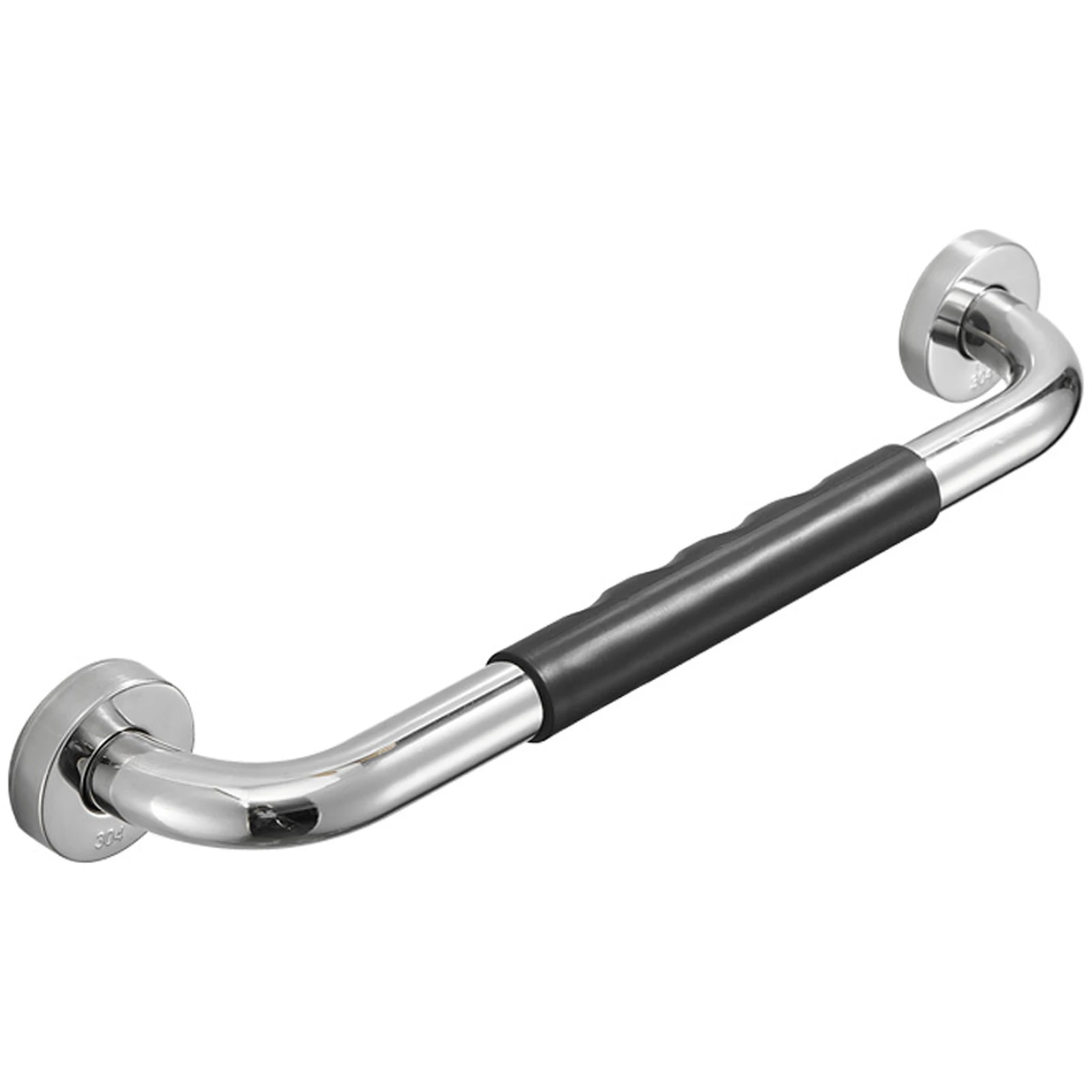 

Handicap Stainless Steel Support Kitchen Anti Slip Wall Mounted Rubber Grip Shower Grab Bar Safety Handrail Balance Bathroom