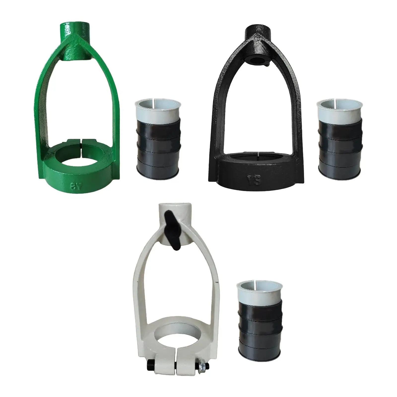 

Square Hole Drill Fixed Bracket Accessories Steel Mortising Machine with 65-40mm 65-53mm 65-55mm 65-58mm 65-60mm Reducer Sleeve