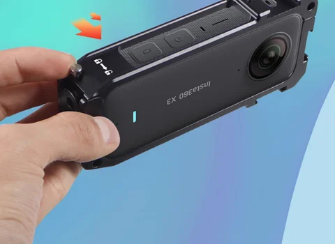 Для Insta360 One X3 рамка из алюминиевого сплава, защитный скелетный корпус/футляр/корпус, аксессуары для экшн-камеры, металлическая защита