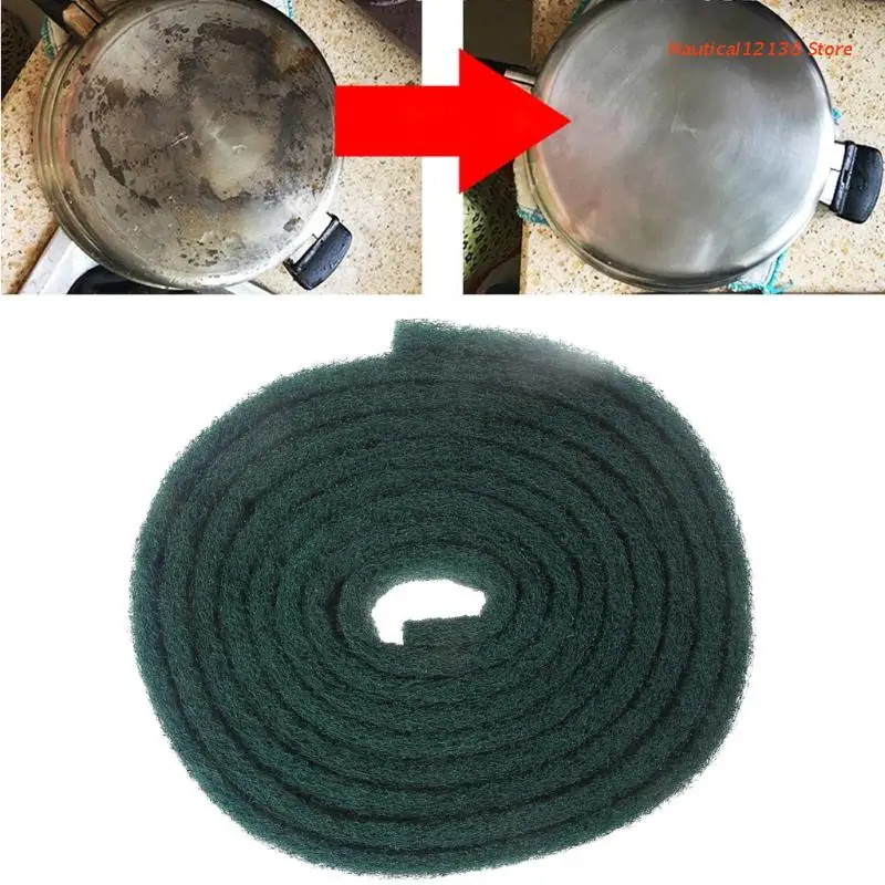 

Зеленая грубая полировальная Нетканая абразивная Накладка для удаления ржавчины, полировки, шлифовки дерева