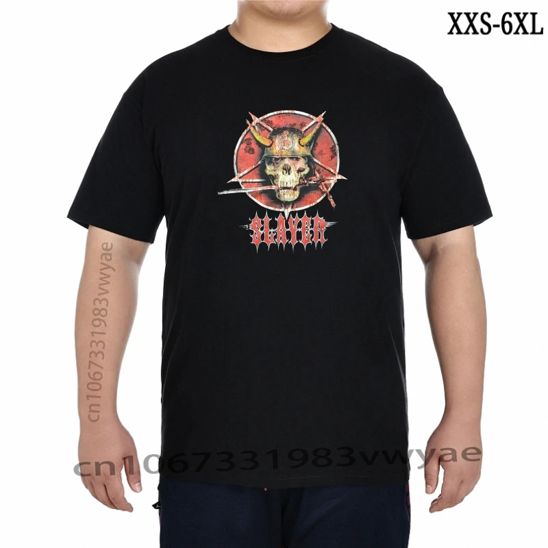 

Slayer TShirt Size Large Skull Demon Blood Metal Zombie Soldier 30Xl Tee Shirt XXS-6XL