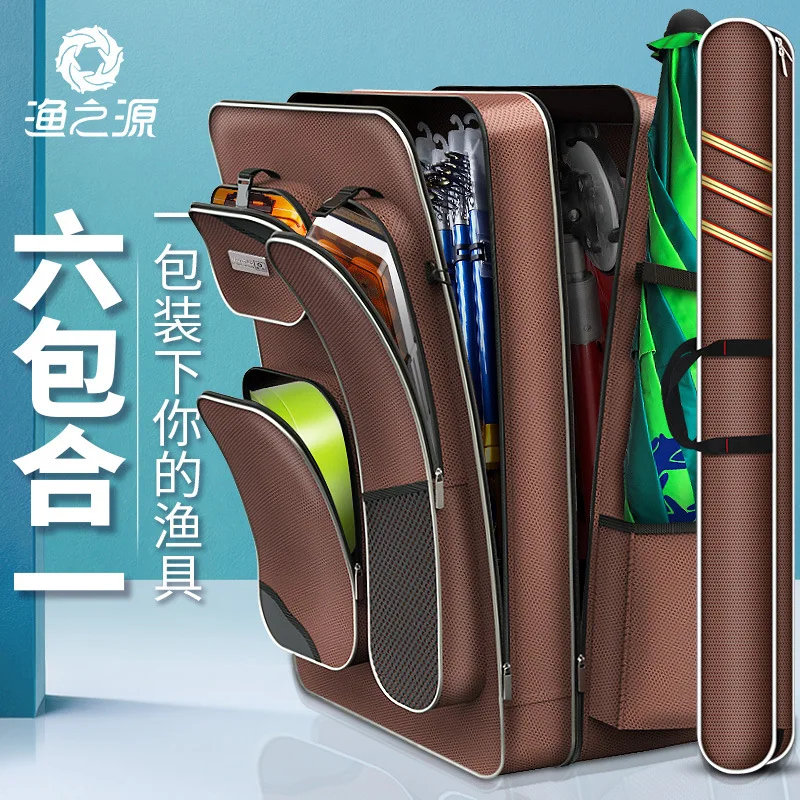 

Source Of Fishing Fishing Rod Bag Fishing Chair Backpack Fishing Gear Bag Fishing Chair Bag Backpack Waterproof Bag Fishing Bag