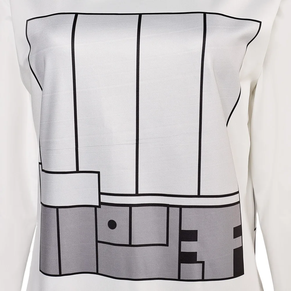 Аниме Dandadan Momo Ayase Косплей Костюм DAN DA Белые толстовки с длинными рукавами Женская