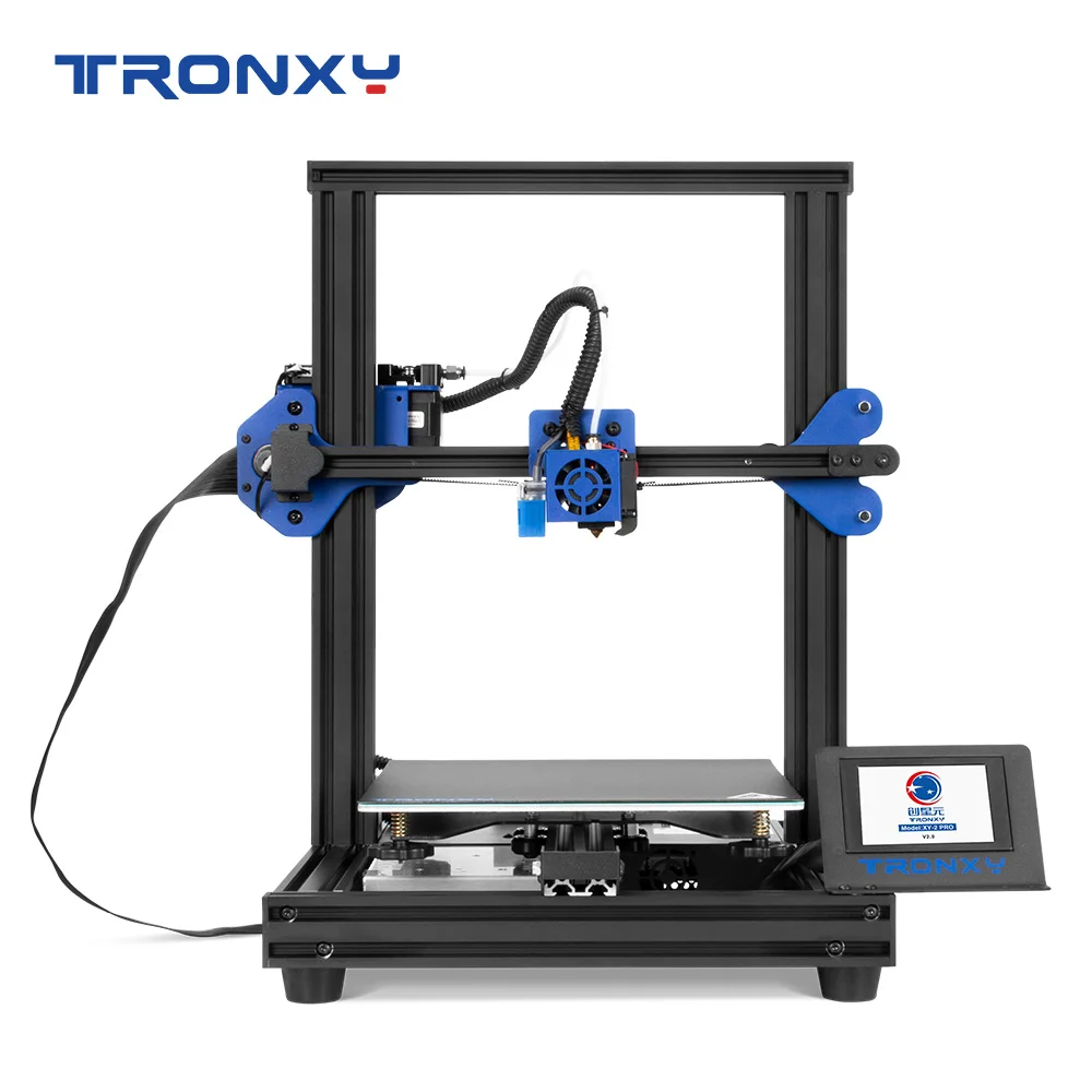 Tronxy XY-2 PRO With Titan Exturder Aluminium Profile Frame 3D Printer Big Print Area System 3.5 Inch touch Screen