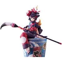 fate fgo katsushika hokusai foreigner anime figures genuine action figure collection model toy gift for children ornaments