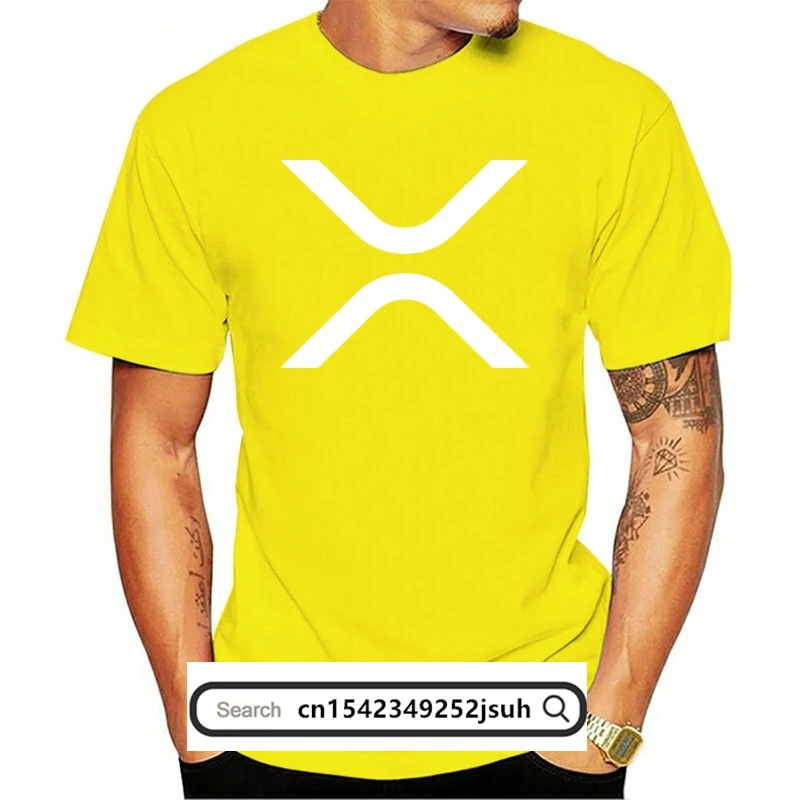 

2019 Hot Sale New Men'S T Shirt New Fashion Men'S T Shirt Xrp (Ripple) New Logo Symbol Xrp Community Crypto Custom T Shirts
