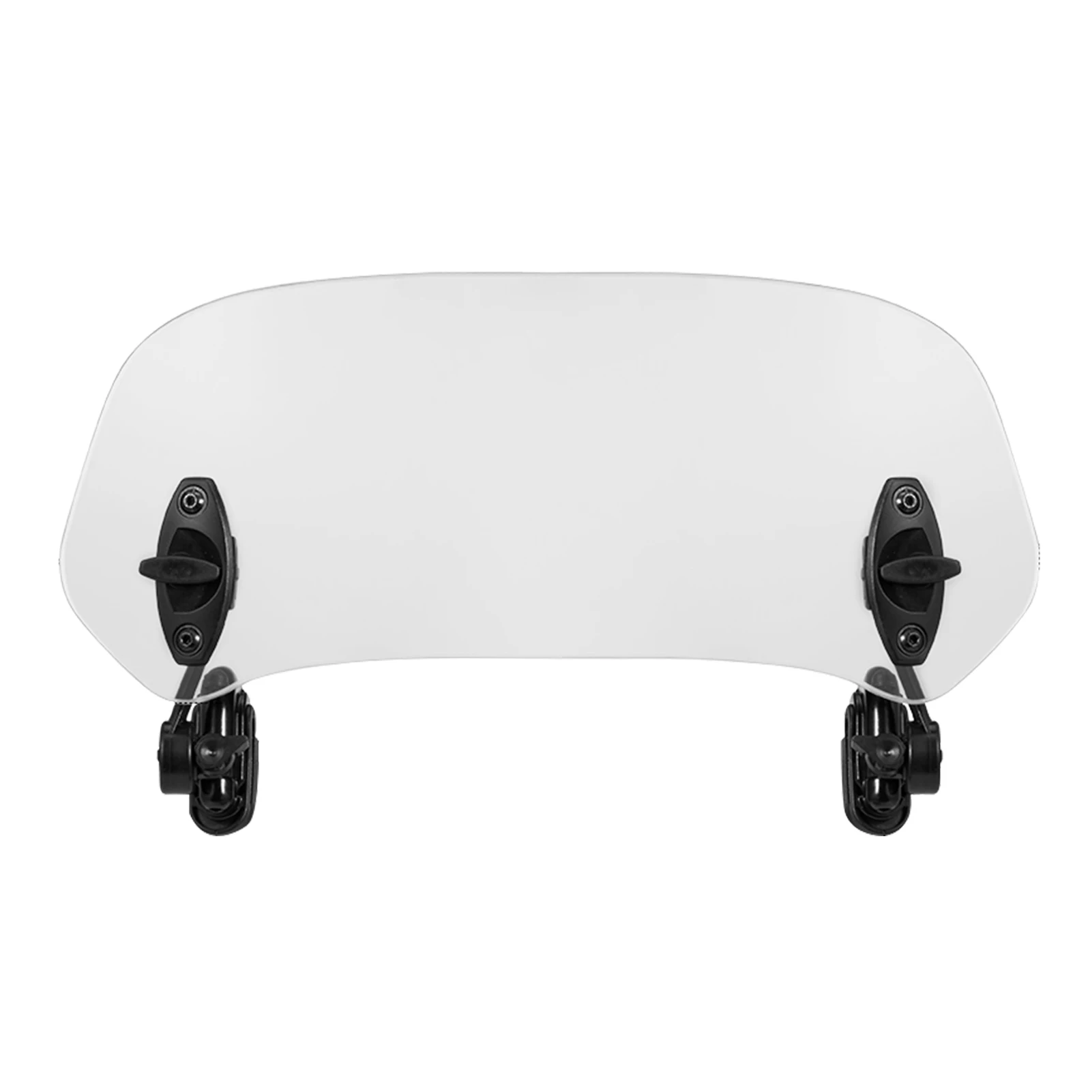 

Universal Motorcycle Windshield Adjustable Spoiler Clamp-On Windscreen Deflector Adjustable Clip-On Windscreen Deflector