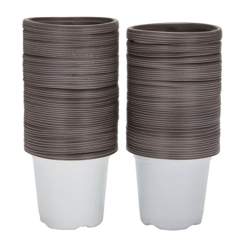 

JHD-пластиковые горшки для растений, горшки для рассады цветов, стартовые горшки для маленьких садовых горшков, для горшков, суккулентов и ра...