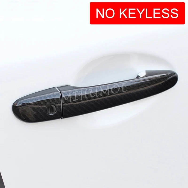 

Carbon Fiber Door Handle Cover Trims For Mazda 2 3 6 CX3 CX5 CX9 CX-3 CX-5 CX-9