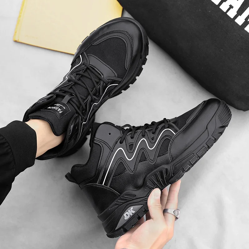 Кроссовки мужские спортивные в стиле ретро повседневная износостойкая обувь на