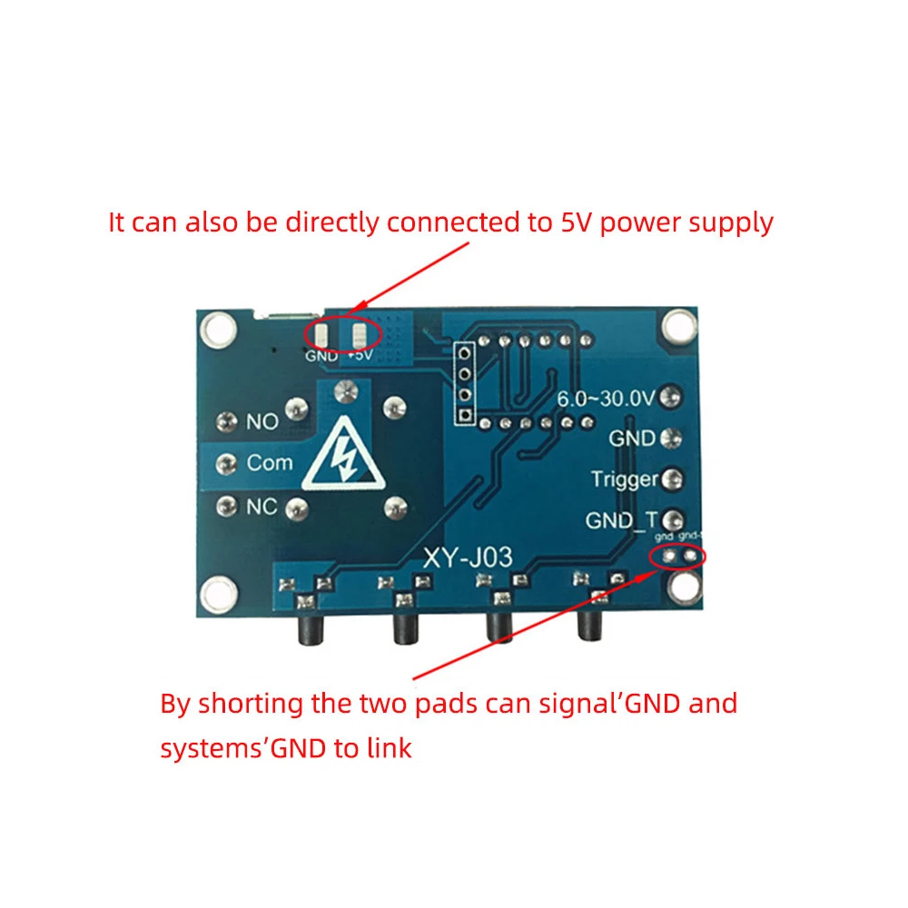 Релейный модуль постоянного тока 6-30 в 1-канальный релейный таймер фотоцикл