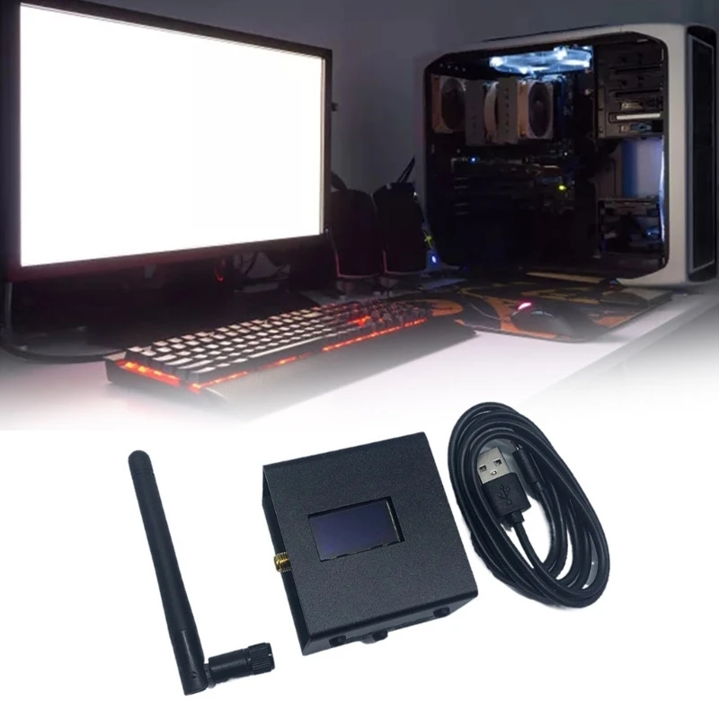 

MMDVM Hotspot Board Box Assembled with Antenna Support P25 DMR YSF- D-STAR NXDN-POCSAG for Raspberry Pi-Zero-W Pi-3