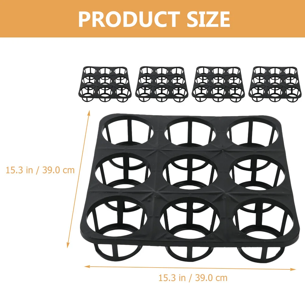 

Flower Pot Bracket Plastic Nursery Tray Racks Germination Growing Boxes Planter Holder