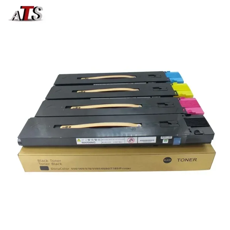 1 комплект картриджей с тонером C560 для Xerox Color C550 C570 C60 C70 совместимый IV C5580 C6680 C7780 C5585