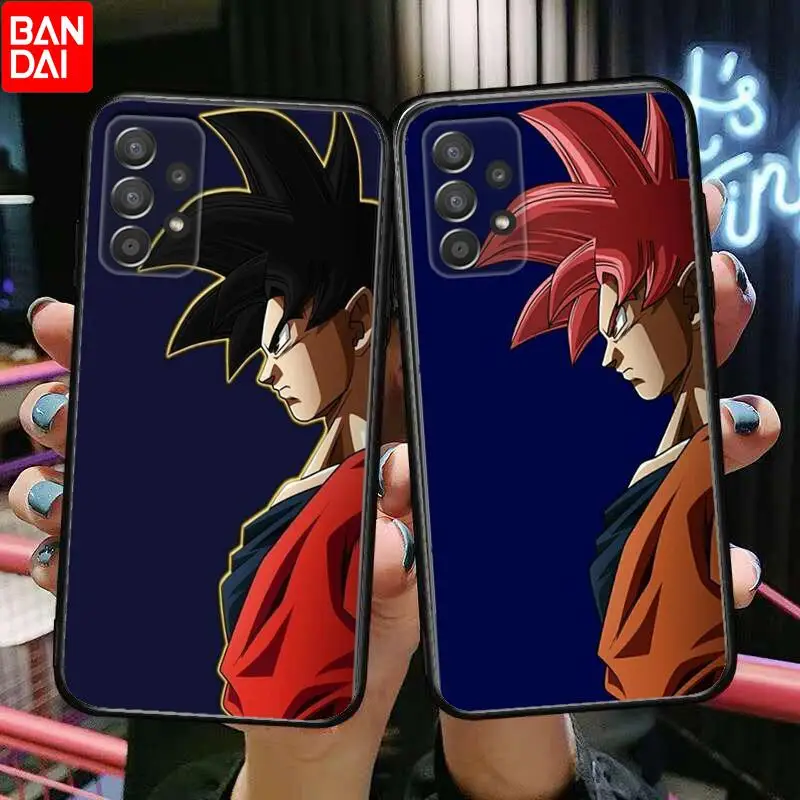 

Dragon Ball Goku Cool Phone Case Hull For Samsung Galaxy A70 A50 A51 A71 A52 A40 A30 A31 A90 A20E 5G a20s Black Shell Art Cell C