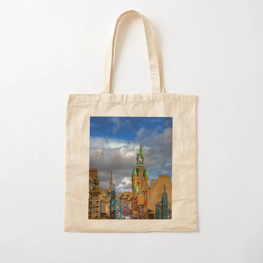Dunfermline High Street Tote Bag бесплатная доставка сумки парусиновая сумка на плечо для