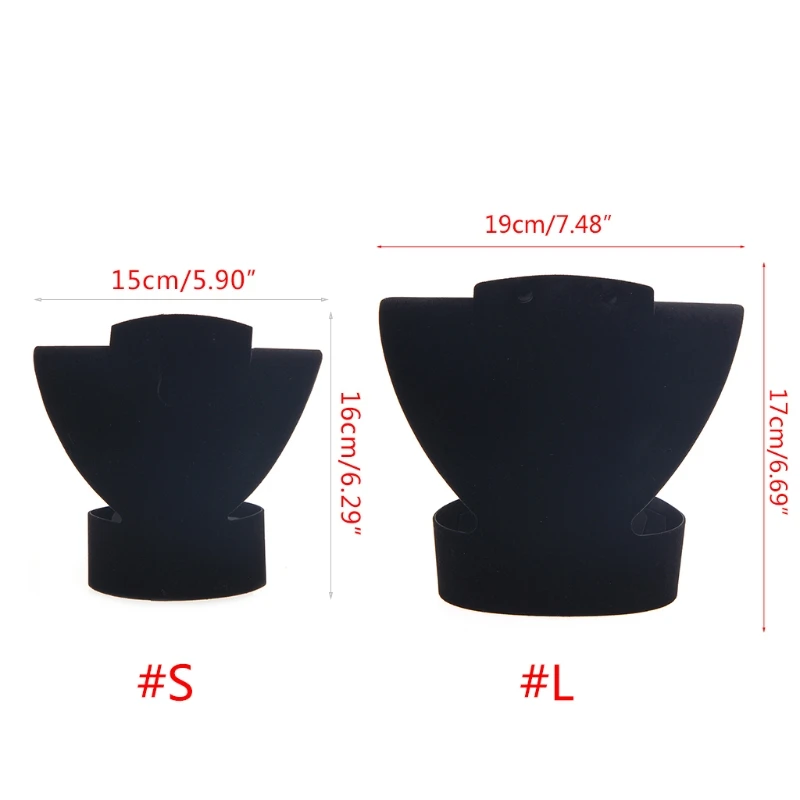 

Черно-белый бархатный стенд для сережек, подвесной органайзер для ювелирных изделий, дисплей для C