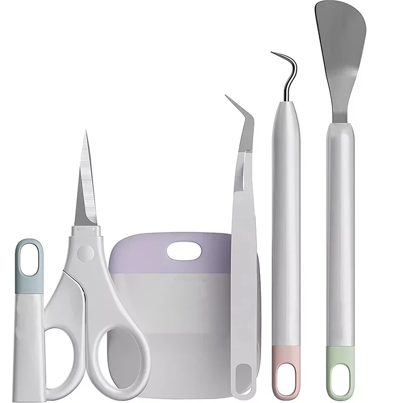 

NEW2023 5 Accessories Silhouette Cameo Vinyl Weeding Tools Kit Cameo Letters DIY Craft Cricut Machine Accessories