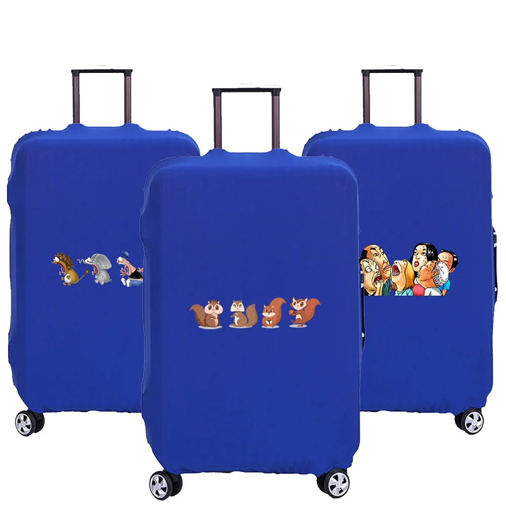 

Trolley Elastic Luggage Cover Protective Suitcase Cover Trolley Case 18 To 28inch Cartoon Print Dust Cover Travel Accessories